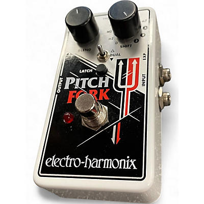 Used Electro-Harmonix Pitch Fork Polyphonic Pitch Shifting Effect Pedal