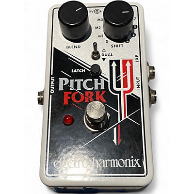 Used Electro-Harmonix Pitch Fork Polyphonic Pitch Shifting Effect Pedal