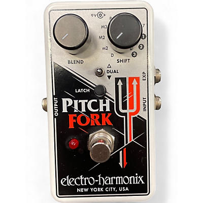 Used Electro-Harmonix Pitch Fork Polyphonic Pitch Shifting Effect Pedal
