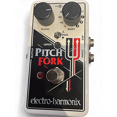 Used Electro-Harmonix Pitch Fork Polyphonic Pitch Shifting Effect Pedal