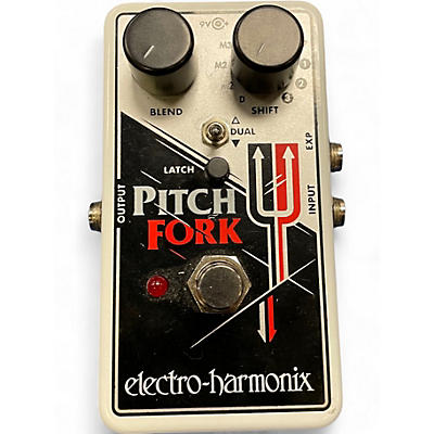 Used Electro-Harmonix Pitch Fork Polyphonic Pitch Shifting Effect Pedal