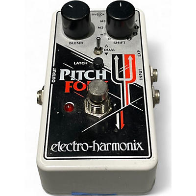 Used Electro-Harmonix Pitch Fork Polyphonic Pitch Shifting Effect Pedal