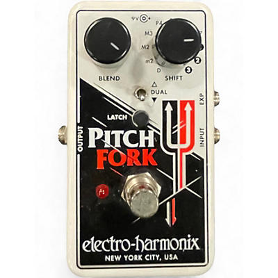 Used Electro-Harmonix Pitch Fork Polyphonic Pitch Shifting Effect Pedal