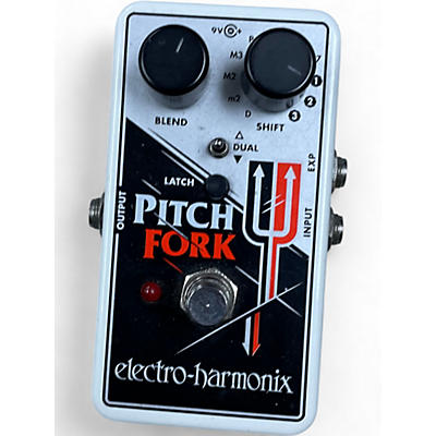 Used Electro-Harmonix Pitch Fork Polyphonic Pitch Shifting Effect Pedal