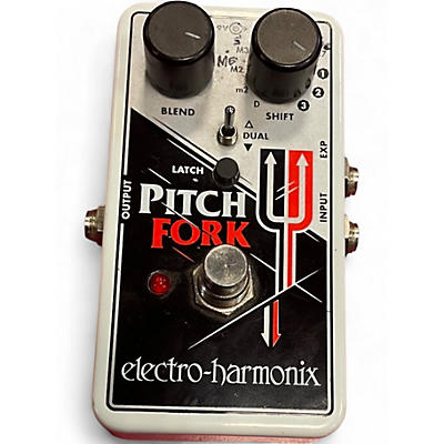 Used Electro-Harmonix Pitch Fork Polyphonic Pitch Shifting Effect Pedal