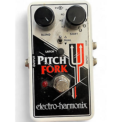 Used Electro-Harmonix Pitch Fork Polyphonic Pitch Shifting Effect Pedal