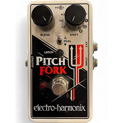 Used Electro-Harmonix Pitch Fork Polyphonic Pitch Shifting Effect Pedal