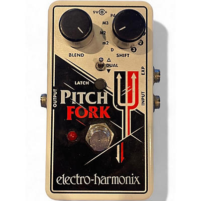 Used Electro-Harmonix Pitch Fork Polyphonic Pitch Shifting Effect Pedal