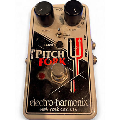 Used Electro-Harmonix Pitch Fork Polyphonic Pitch Shifting Effect Pedal