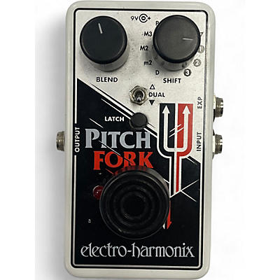 Used Electro-Harmonix Pitch Fork Polyphonic Pitch Shifting Effect Pedal