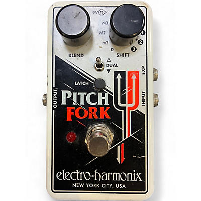 Used Electro-Harmonix Pitch Fork Polyphonic Pitch Shifting Effect Pedal