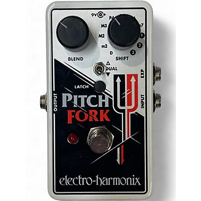 Used Electro-Harmonix Pitch Fork Polyphonic Pitch Shifting Effect Pedal