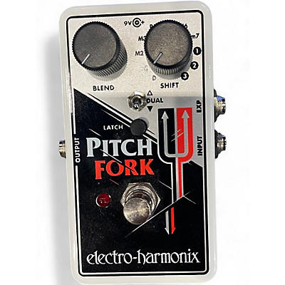 Used Electro-Harmonix Pitch Fork Polyphonic Pitch Shifting Effect Pedal