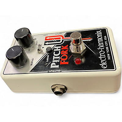 Used Electro-Harmonix Pitch Fork Polyphonic Pitch Shifting Effect Pedal