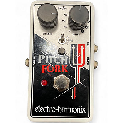 Used Electro-Harmonix Pitch Fork Polyphonic Pitch Shifting Effect Pedal