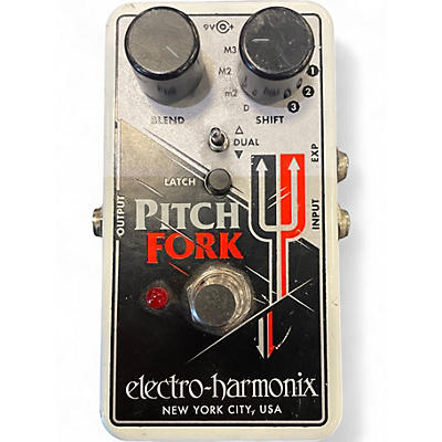 Used Electro-Harmonix Pitch Fork Polyphonic Pitch Shifting Effect Pedal