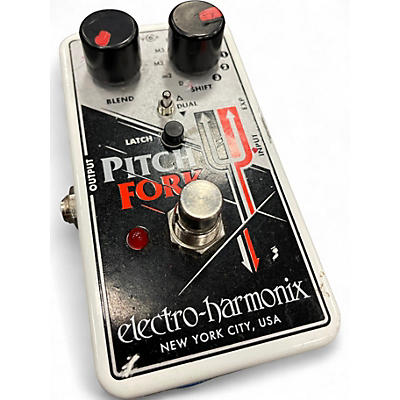 Used Electro-Harmonix Pitch Fork Polyphonic Pitch Shifting Effect Pedal