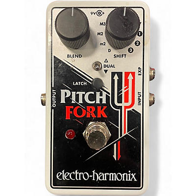 Used Electro-Harmonix Pitch Fork Polyphonic Pitch Shifting Effect Pedal