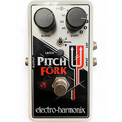 Used Electro-Harmonix Pitch Fork Polyphonic Pitch Shifting Effect Pedal