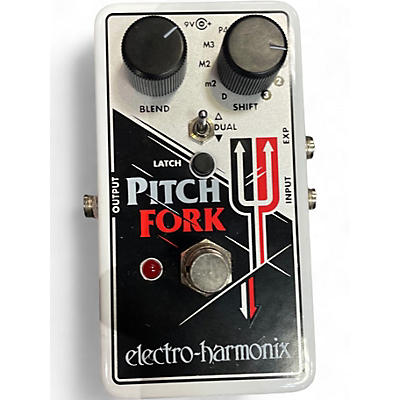 Used Electro-Harmonix Pitch Fork Polyphonic Pitch Shifting Effect Pedal