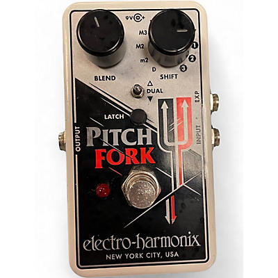 Used Electro-Harmonix Pitch Fork Polyphonic Pitch Shifting Effect Pedal