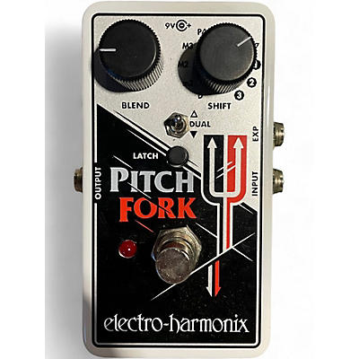 Used Electro-Harmonix Pitch Fork Polyphonic Pitch Shifting Effect Pedal