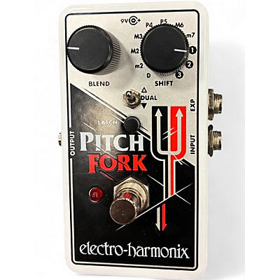 Used Electro-Harmonix Pitch Fork Polyphonic Pitch Shifting Effect Pedal