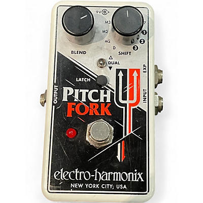 Used Electro-Harmonix Pitch Fork Polyphonic Pitch Shifting Effect Pedal