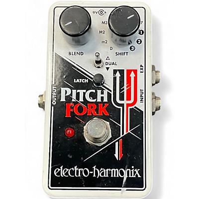 Used Electro-Harmonix Pitch Fork Polyphonic Pitch Shifting Effect Pedal