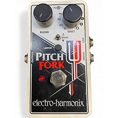 Used Electro-Harmonix Pitch Fork Polyphonic Pitch Shifting Effect Pedal