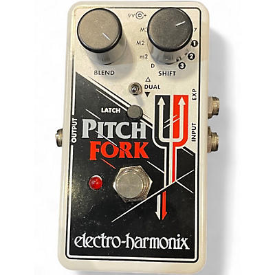 Used Electro-Harmonix Pitch Fork Polyphonic Pitch Shifting Effect Pedal