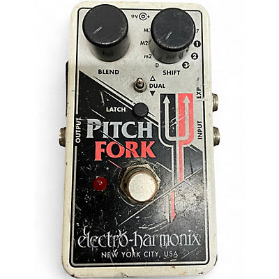 Used Electro-Harmonix Pitch Fork Polyphonic Pitch Shifting Effect Pedal