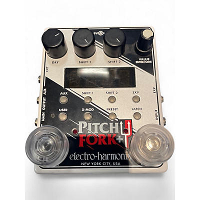 Used Electro-Harmonix Pitch Fork+ Polyphonic Pitch Shifting Effect Pedal