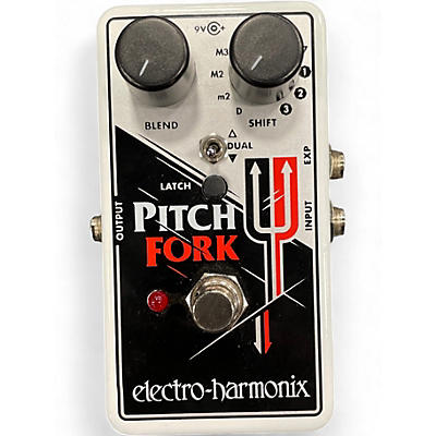 Used Electro-Harmonix Pitch Fork Polyphonic Pitch Shifting Effect Pedal