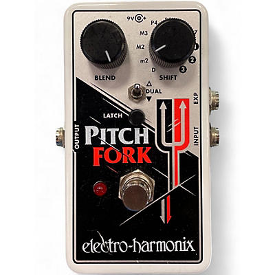 Used Electro-Harmonix Pitch Fork Polyphonic Pitch Shifting Effect Pedal