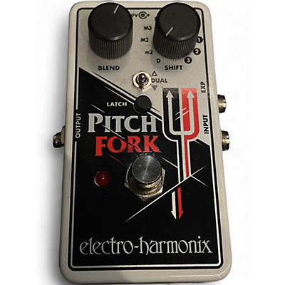 Used Electro-Harmonix Pitch Fork Polyphonic Pitch Shifting Effect Pedal