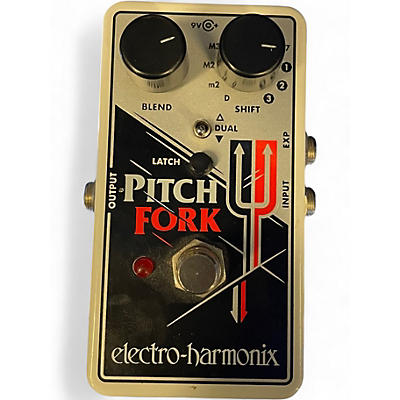 Used Electro-Harmonix Pitch Fork Polyphonic Pitch Shifting Effect Pedal