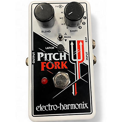 Used Electro-Harmonix Pitch Fork Polyphonic Pitch Shifting Effect Pedal