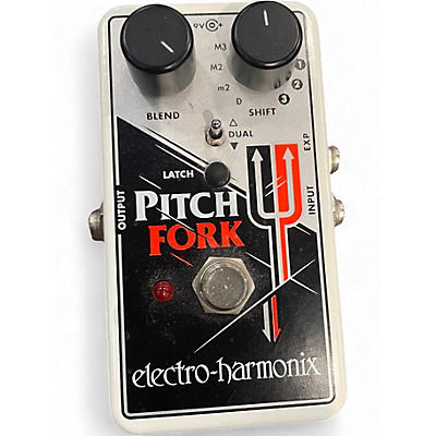 Used Electro-Harmonix Pitch Fork Polyphonic Pitch Shifting Effect Pedal