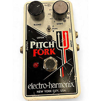 Used Electro-Harmonix Pitch Fork Polyphonic Pitch Shifting Effect Pedal