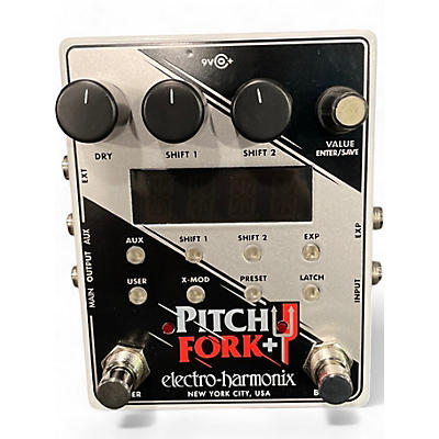 Used Electro-Harmonix Pitch Fork+ Polyphonic Pitch-shifter Effect Pedal