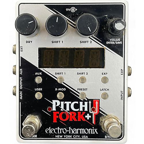Used Electro-Harmonix Pitch Fork + polyphonic pitch-shifter/harmony pedal Effect Pedal