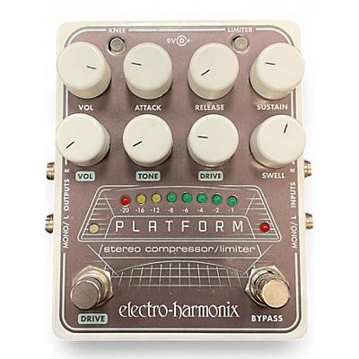 Used Electro-Harmonix Platform Stereo Compressor Limiter Effect Pedal