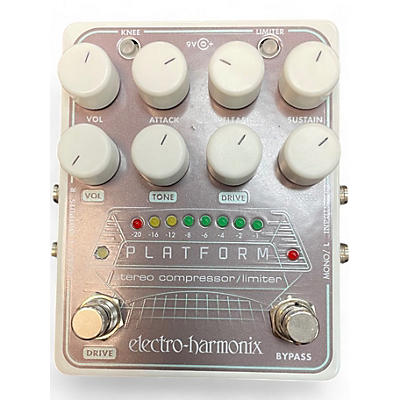 Used Electro-Harmonix Platform Stereo Compressor Limiter Effect Pedal