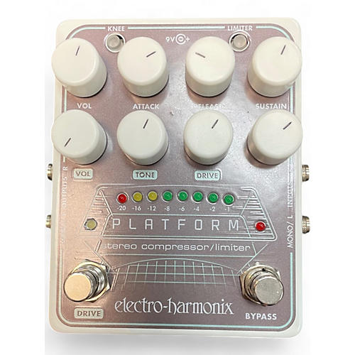 Used Electro-Harmonix Platform Stereo Compressor Limiter Effect Pedal