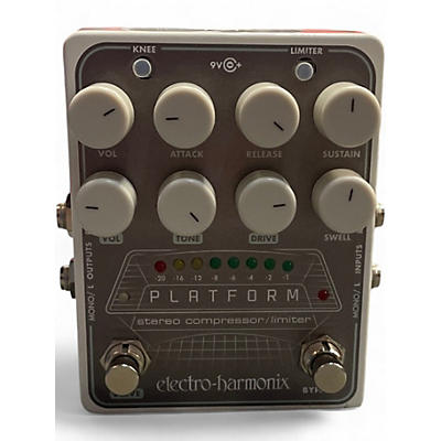 Used Electro-Harmonix Platform Stereo Compressor Limiter Effect Pedal