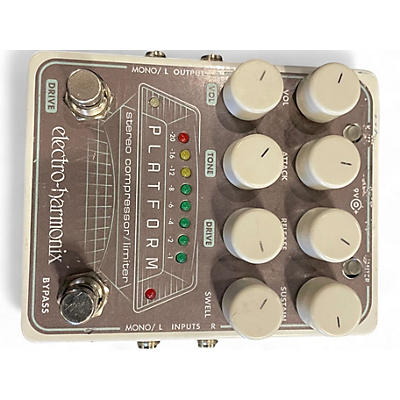 Used Electro-Harmonix Platform Stereo Compressor Limiter Effect Pedal
