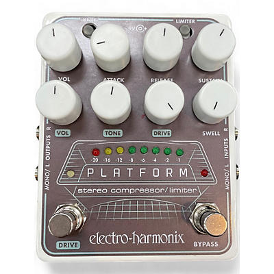 Used Electro-Harmonix Platform Stereo Compressor Limiter Effect Pedal