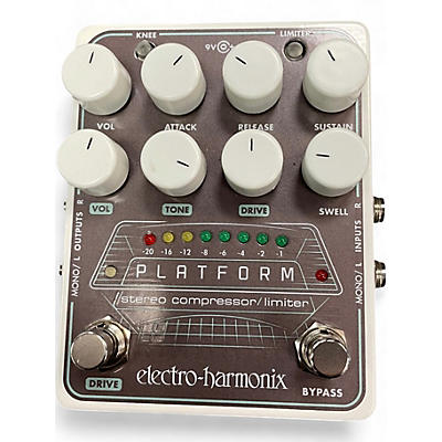 Used Electro-Harmonix Platform Stereo Compressor Limiter Effect Pedal