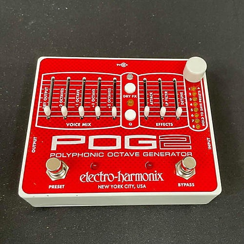 Electro-Harmonix Used Electro-Harmonix Pog2 Polyphonic Octave Generator Effect Pedal